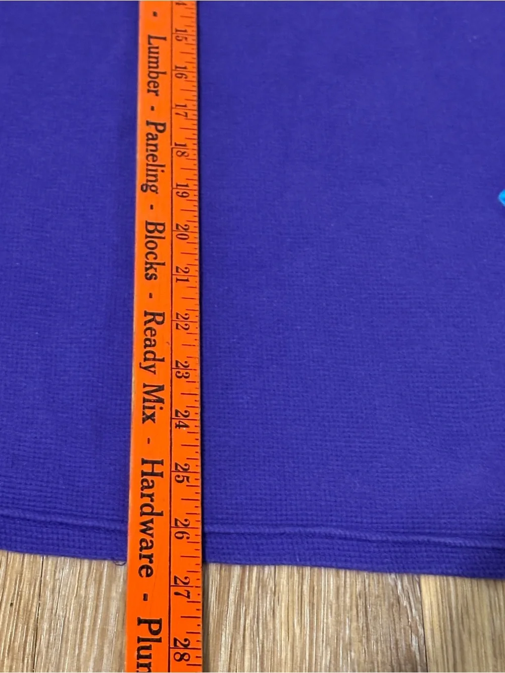 Polo by Ralph Lauren Purple V-Neck Long Sleeve Shirt with Teal Trim